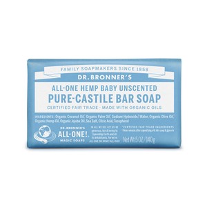 DR.BRONNER’S【布朗博士】溫和嬰兒呵護潔顏皂5oz/140g