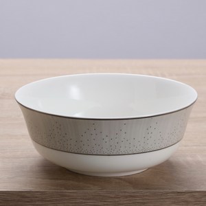 HOLA home 亞麻星辰骨瓷麵碗6吋