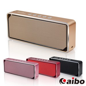 【aibo】BT-L04 輕便型多功能 鋁合金藍牙喇叭(記憶卡/FM)玫瑰金