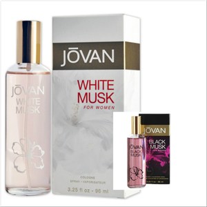 JOVAN White/Blak Musk 女用古龍水(96ml)*2