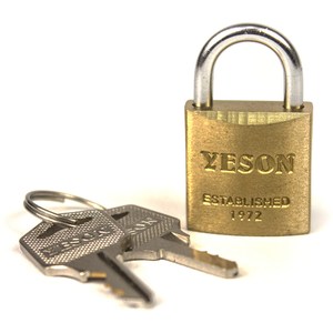 YESON 復古超經典型旅用鑰匙鎖 MG-2507