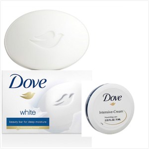 德國DOVE乳霜潔膚香皂135g*12+修護保濕面霜(75ml)*3