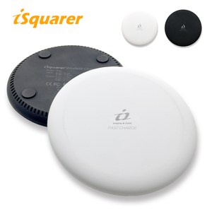 【i2】iSquarer WIGO雙規兩用高質感無線快充盤白