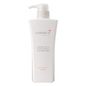 日本samourai白玫瑰潤絲精550ML