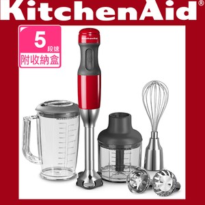 【KitchenAid】手持料理棒專業版(經典紅)