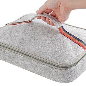 【PUSH!餐具用品】保溫便當盒提袋(1入大號)E90