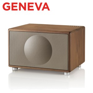 Geneva Classic M HIFI 藍牙鬧鐘收音機喇叭棕色