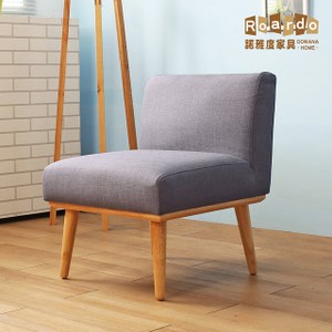 【諾雅度】Melissa梅莉莎簡約兩色(單人沙發)灰色