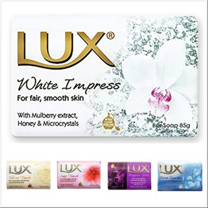 LUX麗仕 柔嫩香皂水嫩柔膚(85g *6/組)*24/香購