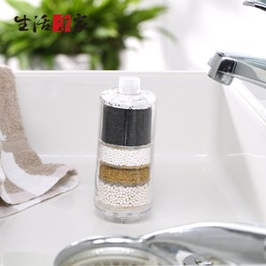 【生活采家】家庭型加量交叉導水淋浴除氯過濾器(#09001)