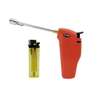 丹大戶外【O-Grill】 OJ-351 電子長嘴防風噴火槍 打火機 點火器 保固18個月