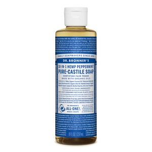 DR.BRONNER’S【布朗博士】薄荷清爽潔膚露8oz/237ml