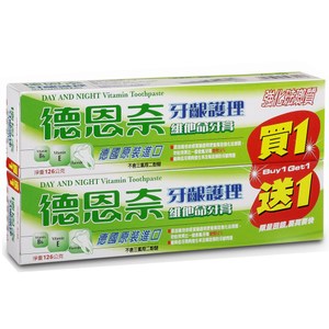 【買六送六】德恩奈牙齦護理牙膏126g(共12支)