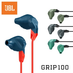 JBL Grip100 人體工學運動防汗耳機薄荷綠