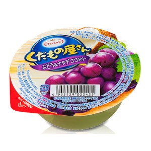 日本tarami水果屋果冻葡萄椰果160g