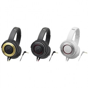 日本鐵三角Audio-Technica密閉型耳罩式耳機ATH-WS55金色
