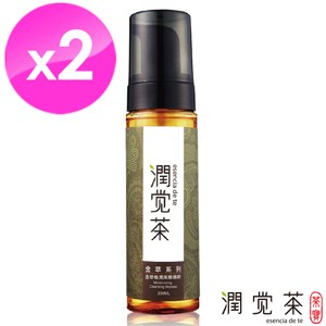 【茶寶 潤覺茶】金萃植潤潔顏慕斯200ml(2瓶組)