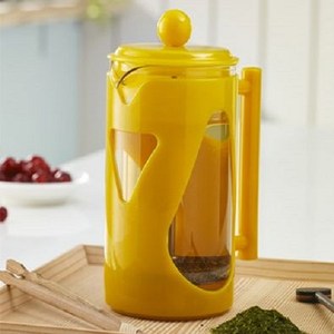 【妙管家】炫彩沖茶器 (黃)700ML HKP-700Y