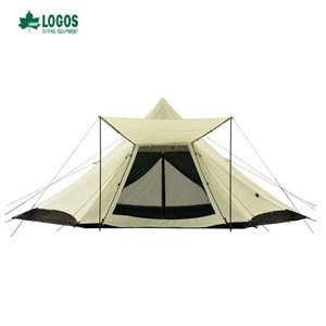 日本LOGOS Tepee G/B 印地安帳520-AH 8人大帳篷