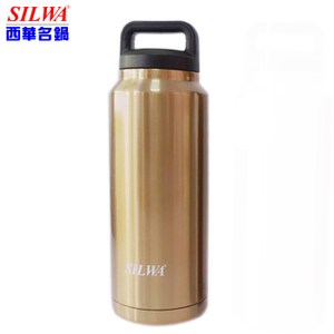 SILWA西華四季高真空可攜帶式保溫壺1000ML-金色金色