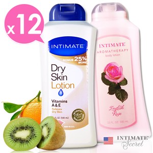 美國Intimate茵她美英倫玫瑰嫩白+A&E保濕12件組(美國製