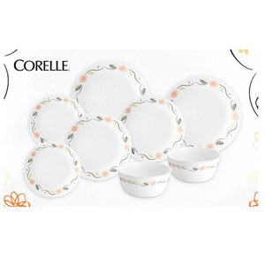 《CORELLE》美國康寧陽光橙園8件式餐具組 CL-8C-TGG