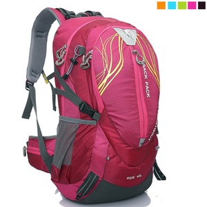 【PUSH! 戶外休閒登山用品】40L 登山包 旅行背包 U13粉色