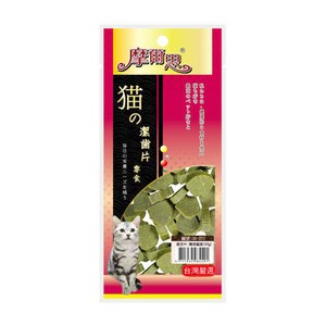 Mores 摩爾思 貓潔牙片 貓草薄荷 40g x 4包入