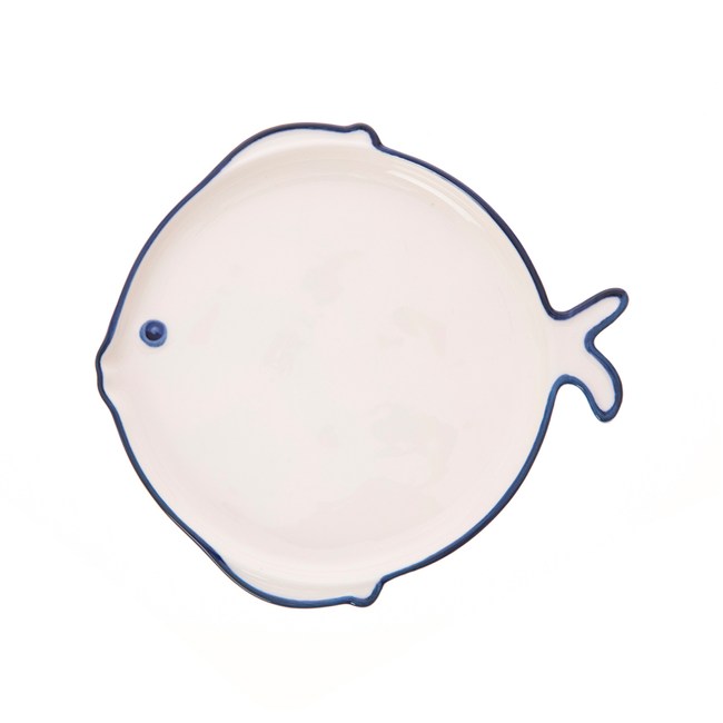 圓滿有魚平盤19cm 碗盤器皿 Hola 特力家購物網