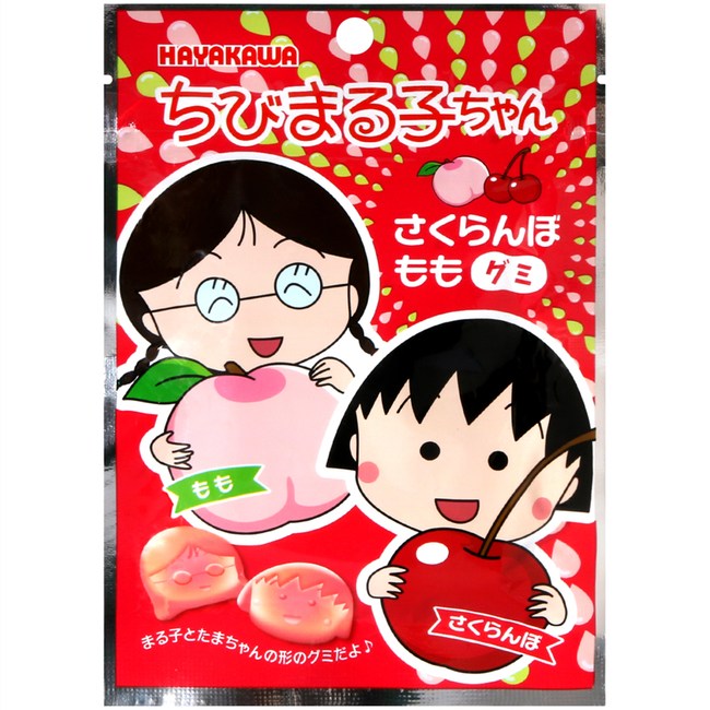 日本早川製菓-小丸子櫻桃水蜜桃軟糖40g｜美食飲品｜HOLA 和樂家居