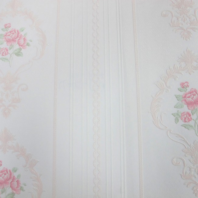 自黏式快貼壁紙53x500cm 優雅玫瑰 壁飾 鐘畫 特力屋 特力家購物網