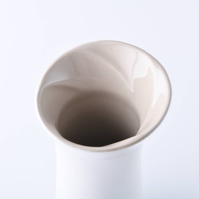 Le Creuset 珠光薔薇花瓶500ml 珠光白 杯瓶壺 特力 購物網