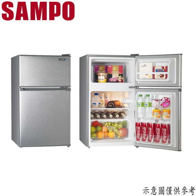 Sampo聲寶 100l 雙門小冰箱sr B10g 冰箱 特力家購物網