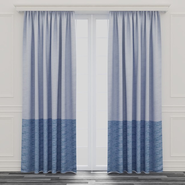 京都和風遮光窗簾寬290x高210cm 藍灰 窗簾 特力家購物網