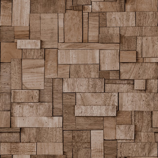 歐nine壁紙 拼塊木紋棕86063 壁飾 鐘畫 特力家購物網