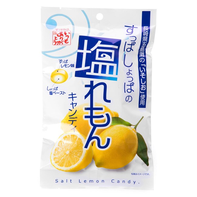 日本松屋鹽檸檬糖100g 松屋製菓 休閒零嘴點心 Hola 特力家購物網