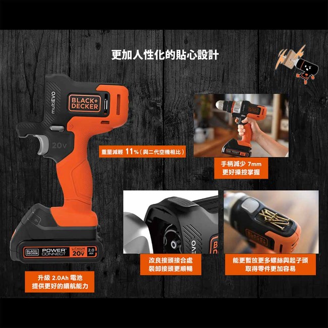 KM Lighting - Product - Black Decker 20V Cordless 3-in-1 Multi Tool with  Hammer Drill / Jigsaw / Sander Head EVO185B1