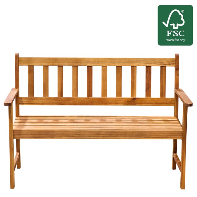 艾倫實木公園椅fsc認證 椅子 特力家購物網