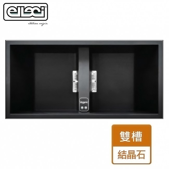 Elleci 玻璃結晶石水槽 無安裝服務 Dogma 90 廚房設備 特力家購物網