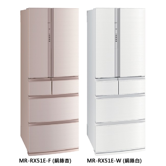 Mitsubishi 三菱513l 變頻六門電冰箱mr Rx51e絹絲白 冰箱 特力家購物網 Mitsubishi 三菱513l 變頻六門電冰箱mr Rx51e絹絲白 冰箱 特力家購物網