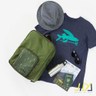 【韓版】時尚輕旅行全方位可後背式行李袋/拉桿收納包(綠色)