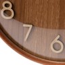 原木設計風掛鐘 直徑25.5cm 型號TW-7918