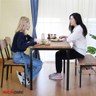 【RICHOME】雅米餐桌椅組(一桌二椅一長凳)