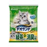 日本Unicharm消臭大師 尿尿後消臭貓砂-綠茶香5L x 4入