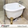 【台灣吉田】840-100 古典造型貴妃獨立浴缸