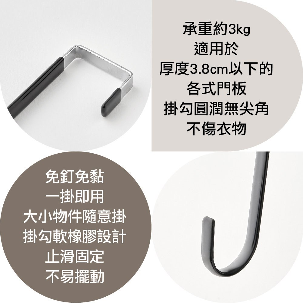 hold掛 門板式J型防滑掛勾