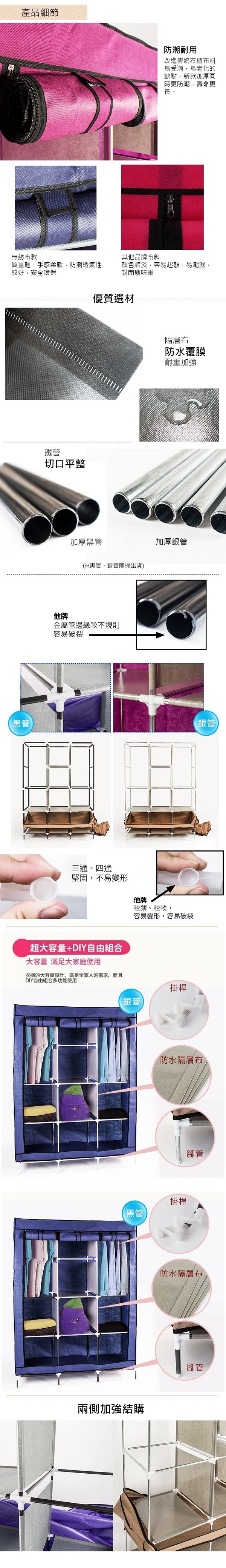 衣櫃、衣櫥、組合衣櫃、組合衣櫥、DIY衣櫃、DIY衣櫥、衣物 收納