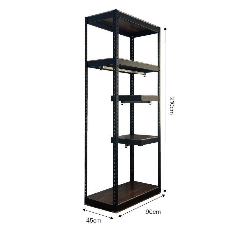 免螺絲角鋼衣架 