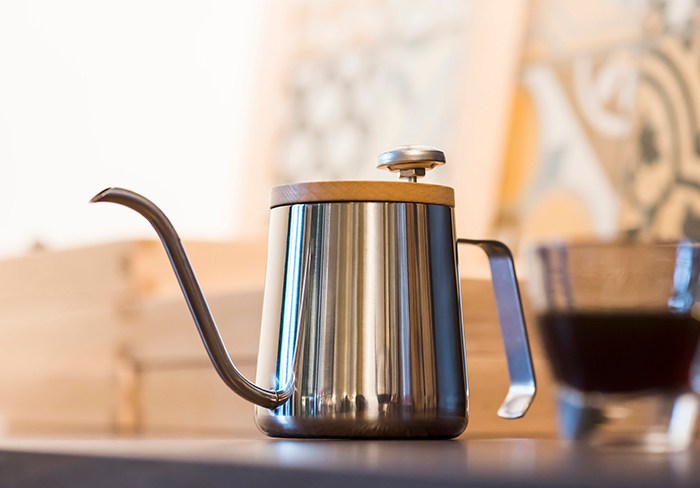 (複製)A-IDIO｜人文時尚手沖細口壺(玫瑰金)-350ml