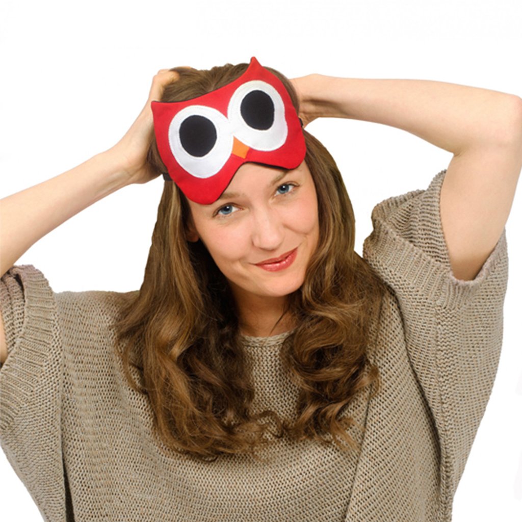 LESCHI Eye Mask 舒緩疲勞熱敷/冷敷眼罩 貓頭鷹推薦 特力屋 LINE購物